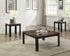Finely 3Pc Pack Coffee/End Table Set